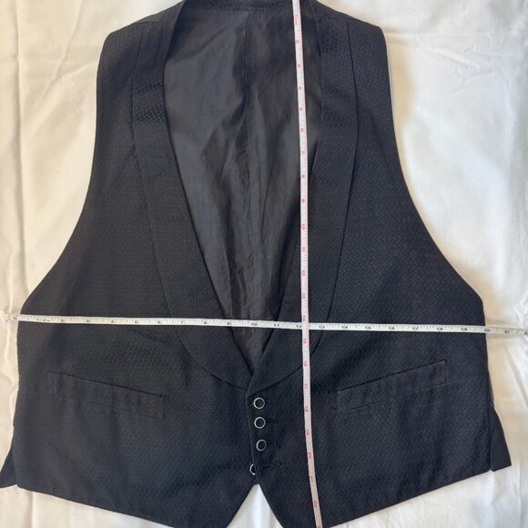 Vintage Tuxedo Vest, Circa 1940, approximate size medium - Picture 5 of 10